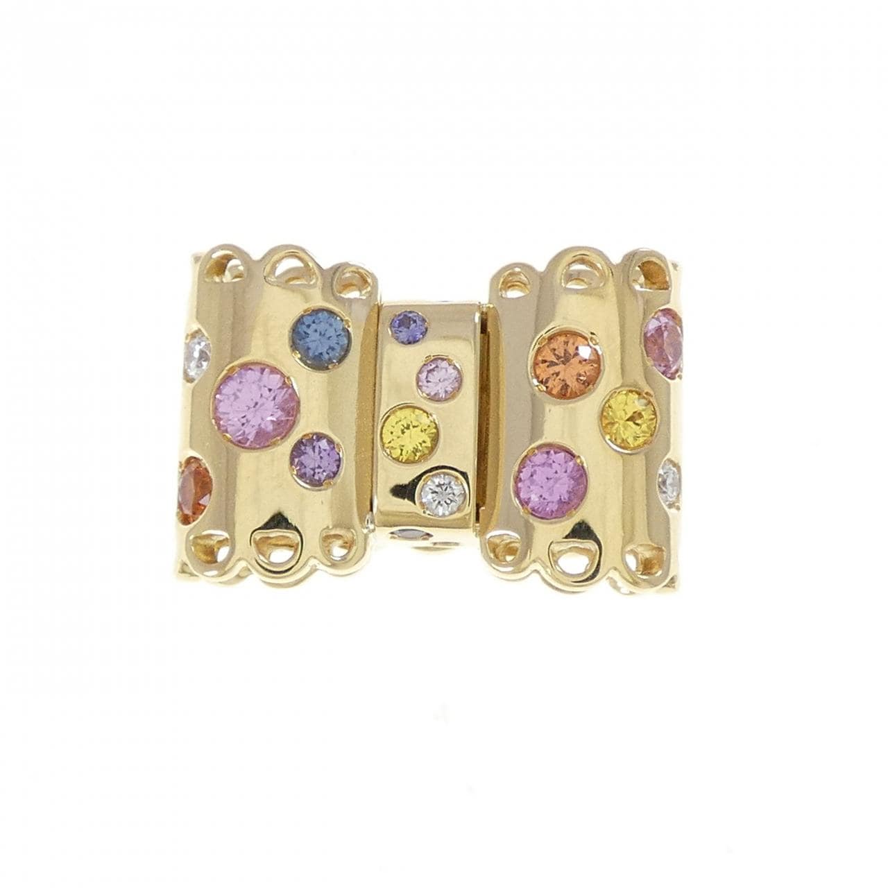 ポンテヴェキオ サファイヤ リング 0.60CT