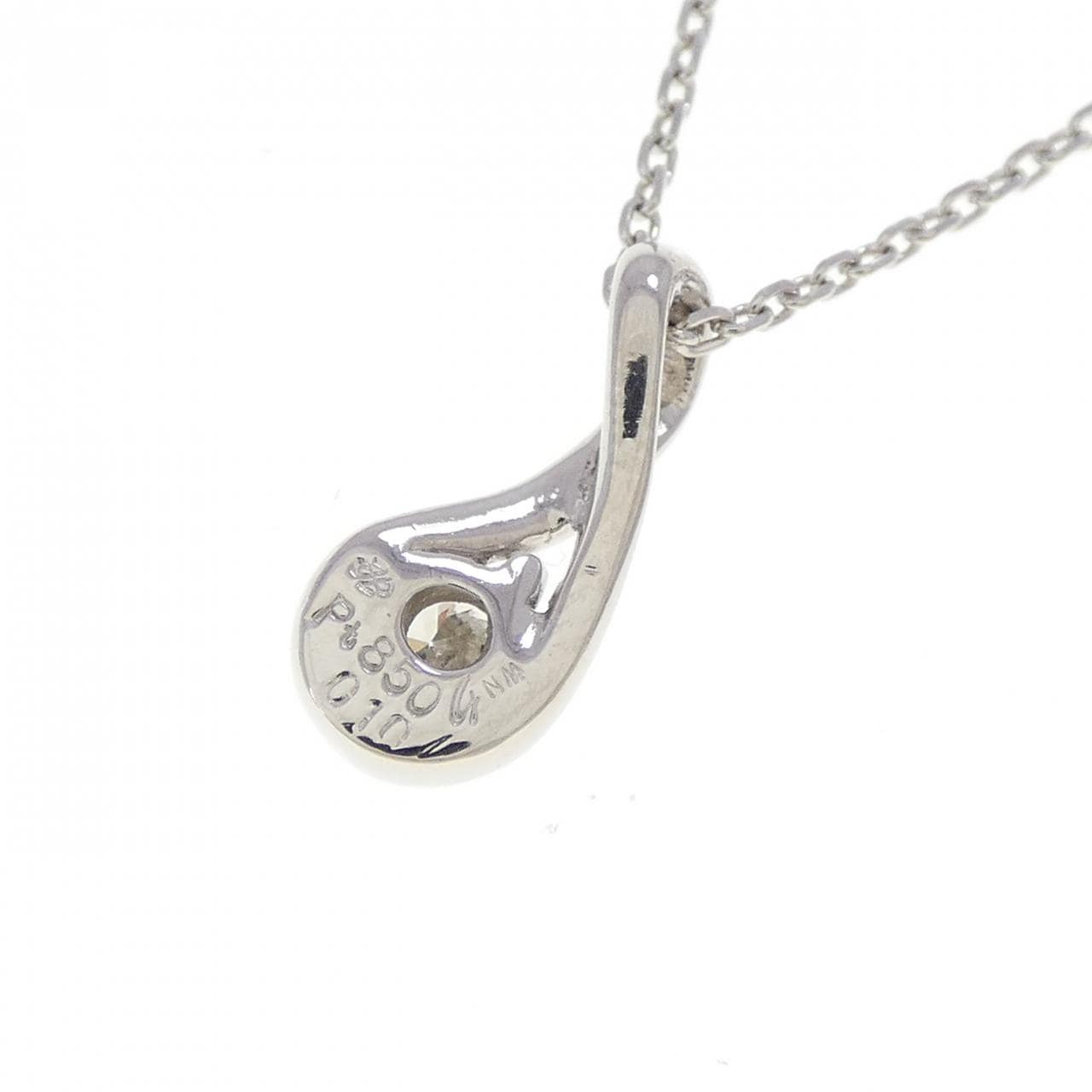 PT850 ダイヤモンド ネックレス 0.10CT