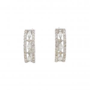 【新品】PT900 ダイヤモンド ピアス 0.60CT