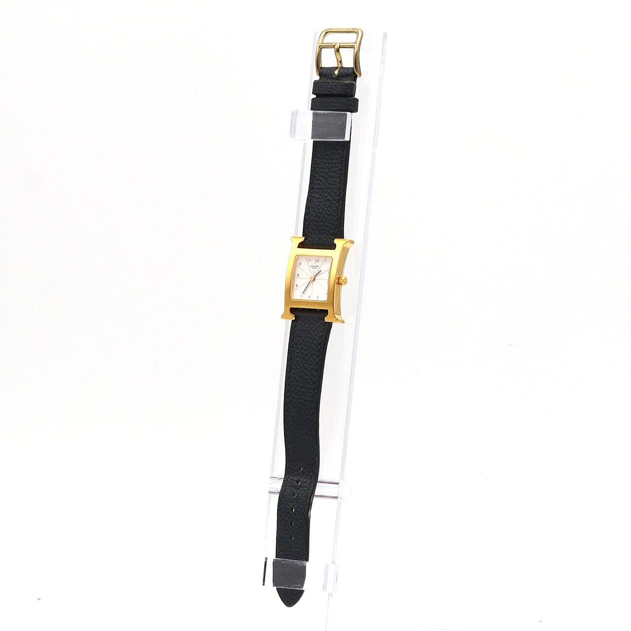 【ノーメンテナンス還元価格】エルメス Hウォッチ GP HH1.201 GP クォーツ
