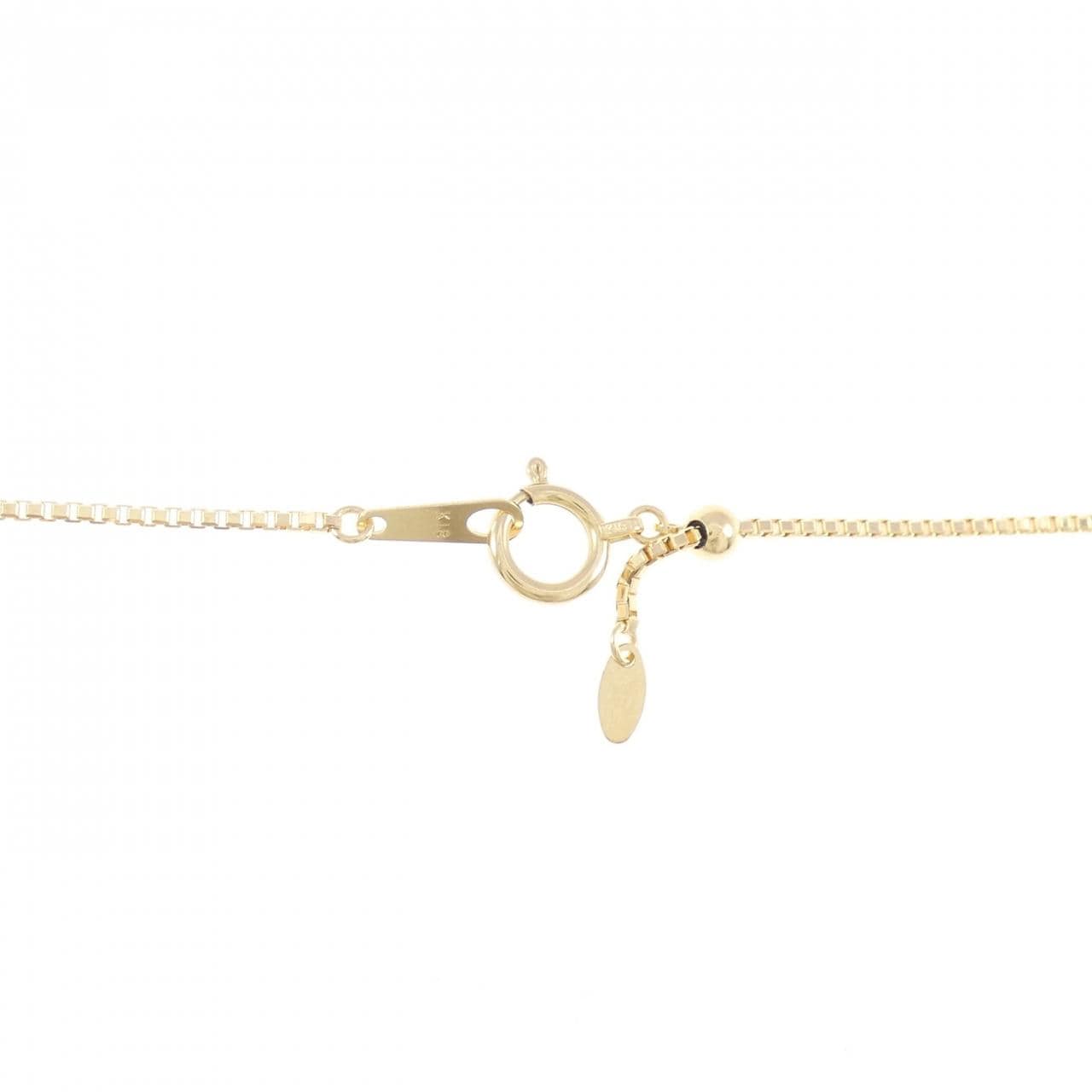 K18YG ダイヤモンド ネックレス 0.700CT VLY SI2 ペアシェイプ