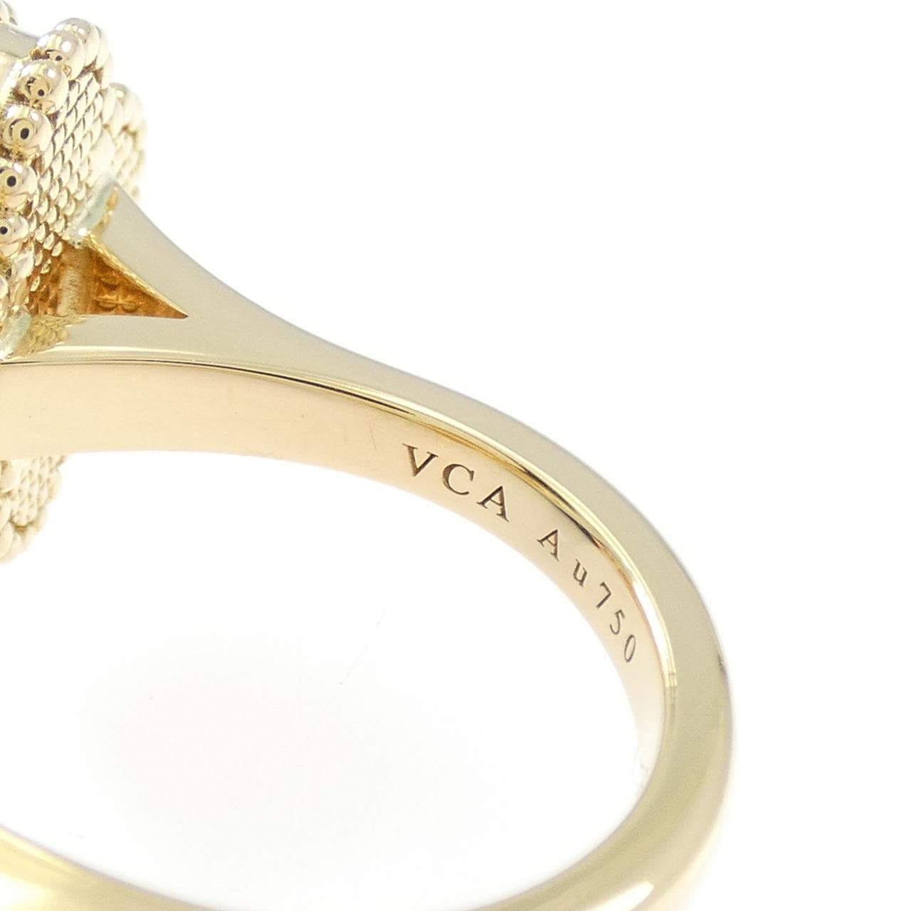 ヴァンクリーフ&アーペル マジックアルハンブラ アン トレ レ ドア リング