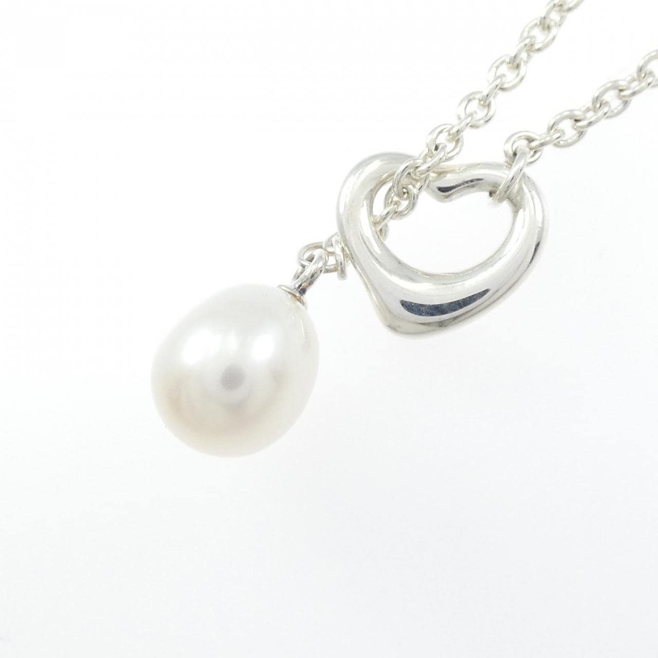 ティファニー オープンハート ラリアット ネックレス