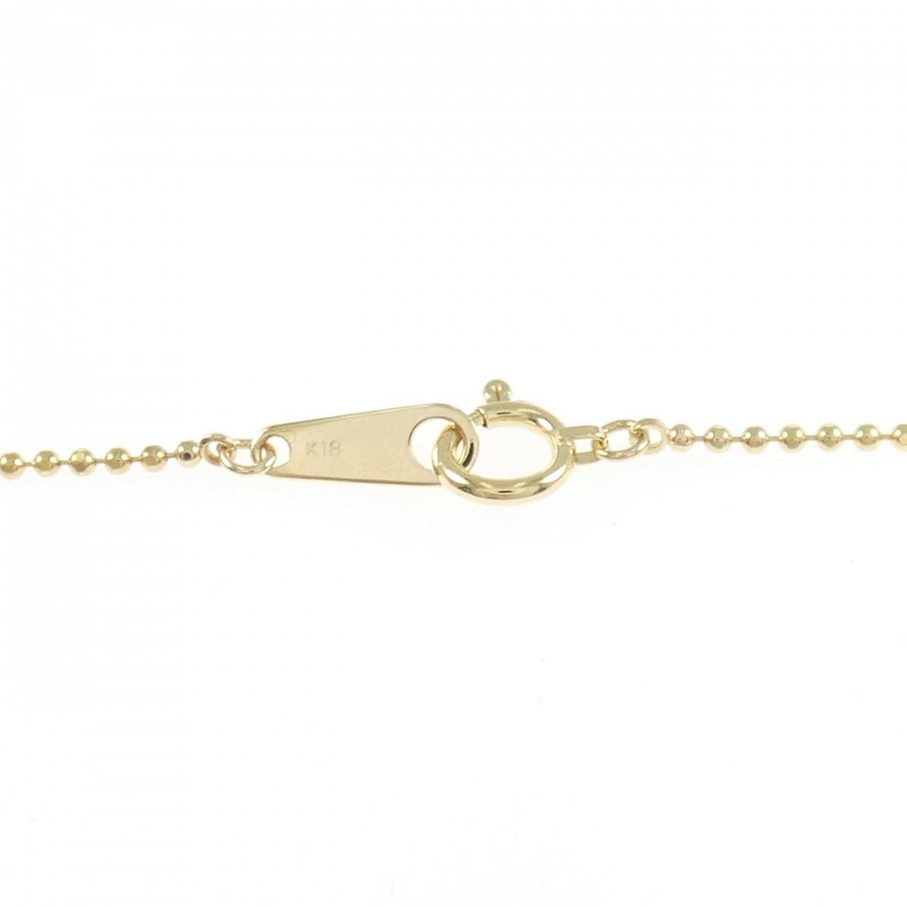 K18YG ダイヤモンド ネックレス 0.59CT