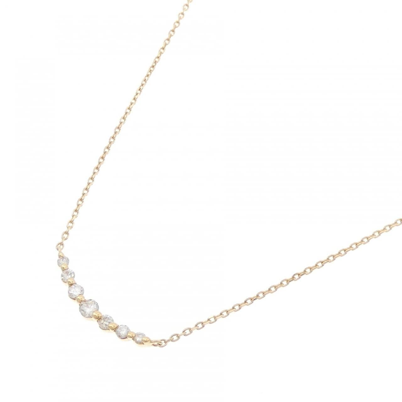 ヴァンドーム ダイヤモンド ネックレス 0.17CT