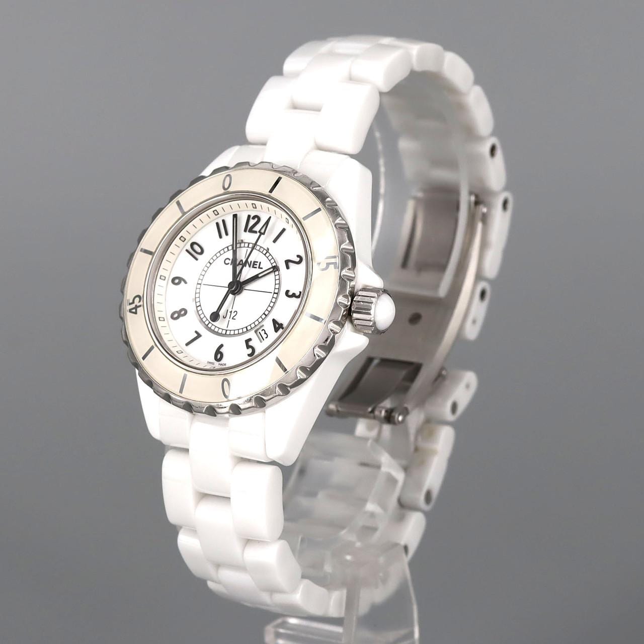 【ノーメンテナンス還元価格】シャネル J12 33mmセラミック H0968 セラミック クォーツ