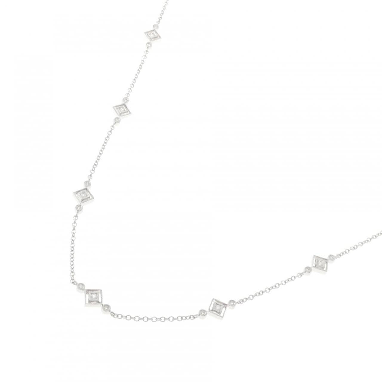 クイーン ダイヤモンド ネックレス 0.72CT