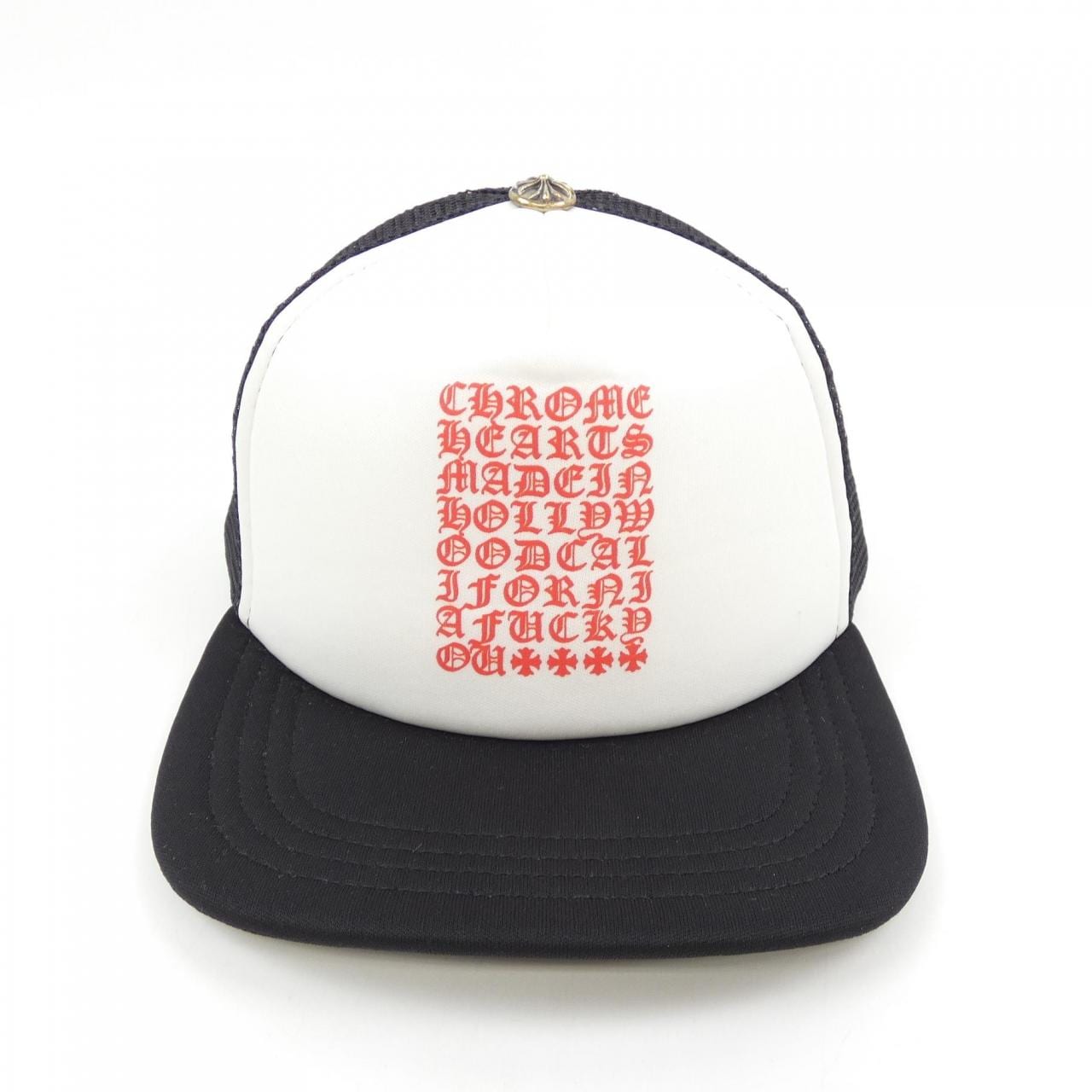 クロムハーツ CHROME HEARTS VERTICAL LOGO TRUCKER CAP キャップ