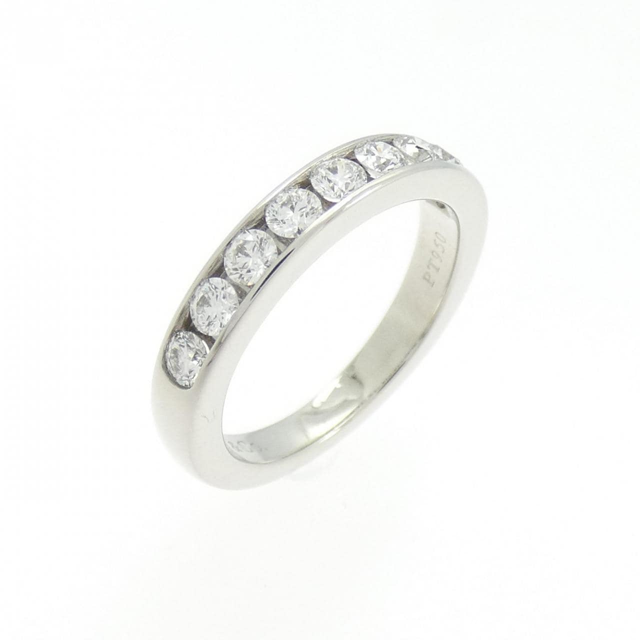 ティファニー ハーフサークル チャネルセッティング リング