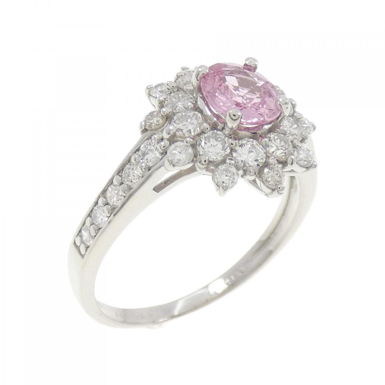 PT サファイヤ リング 0.621CT