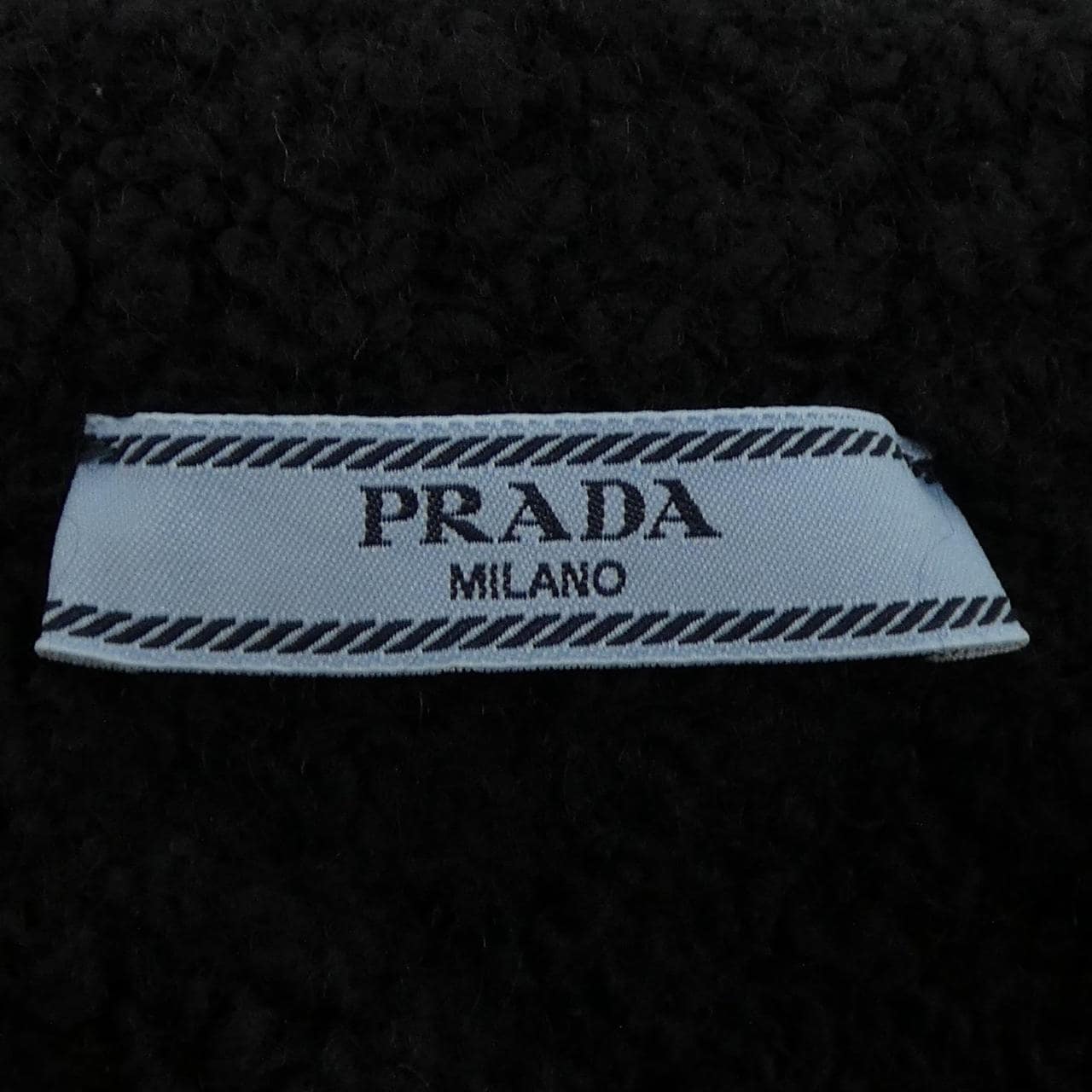 プラダ PRADA ブークレモヘア P25L98 S232 13CS カーディガン