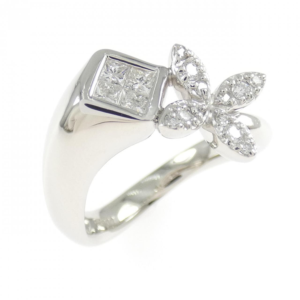 PT900 ダイヤモンド リング 0.37CT