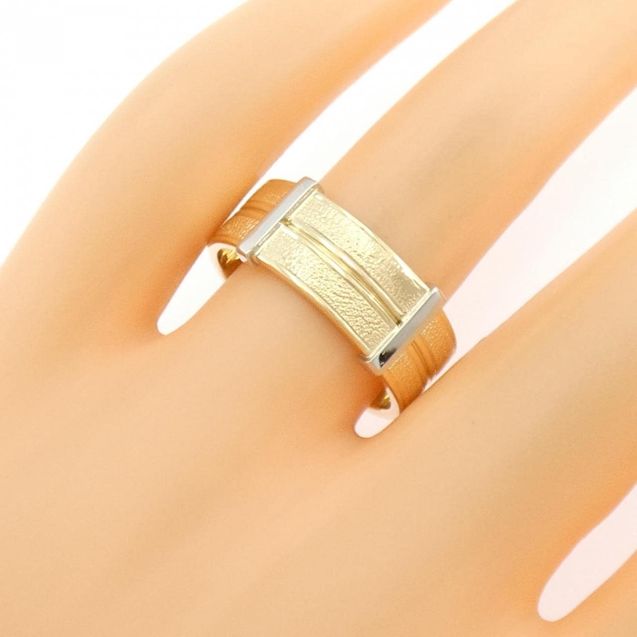 K18YG/PT900 リング