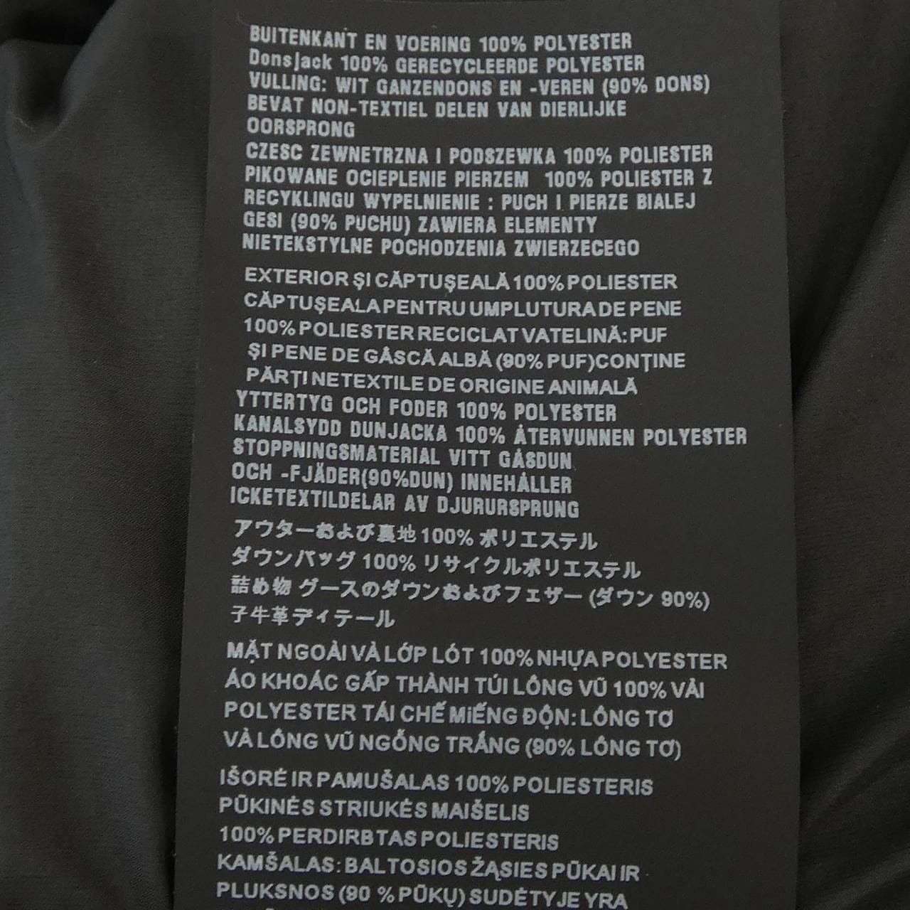 プラダ PRADA トライアングルロゴ ミディアムウェイト ポリエステル SGC403 S232 13IL ダウンジャケット