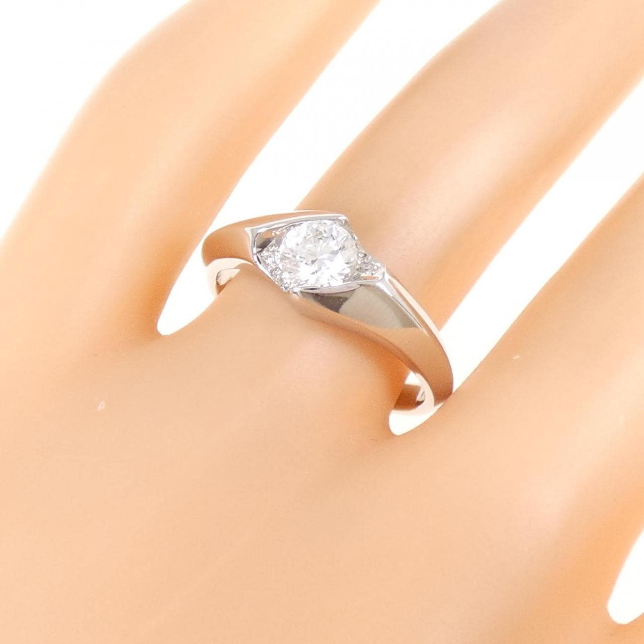 PT900 ダイヤモンド リング 0.487CT