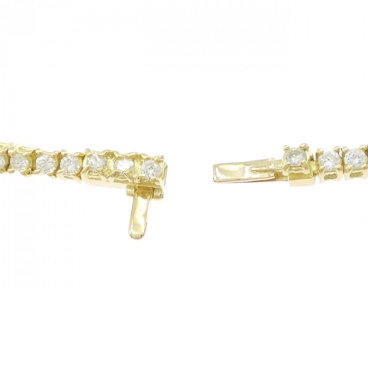 K18YG ダイヤモンド ブレスレット 2.00CT