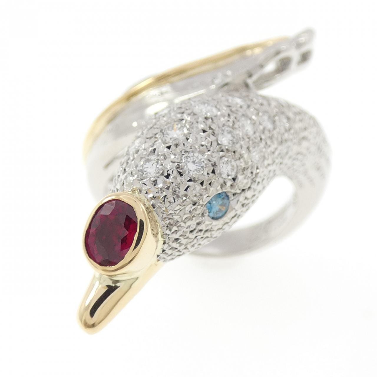 石川暢子 ルビー リング 0.35CT