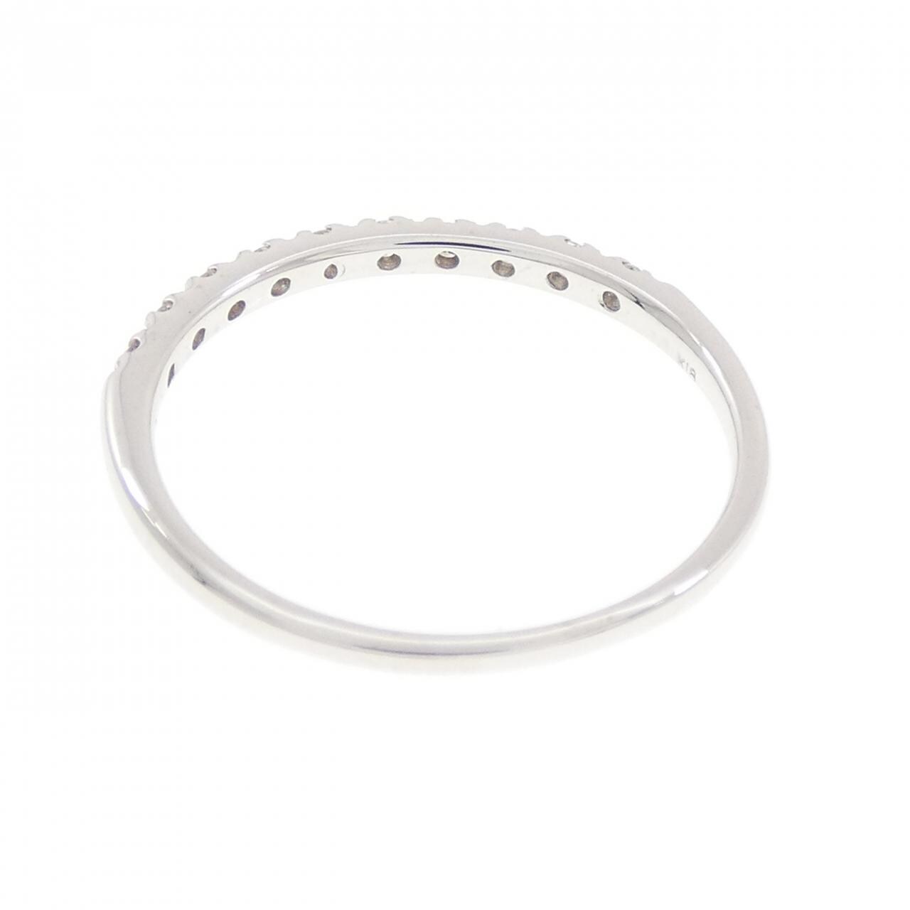 K18WG ダイヤモンド リング 0.10CT