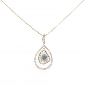 K18PG/K18YG ダイヤモンド ネックレス 1.58CT