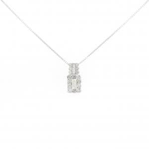 K18WG ダイヤモンド ネックレス 0.70CT