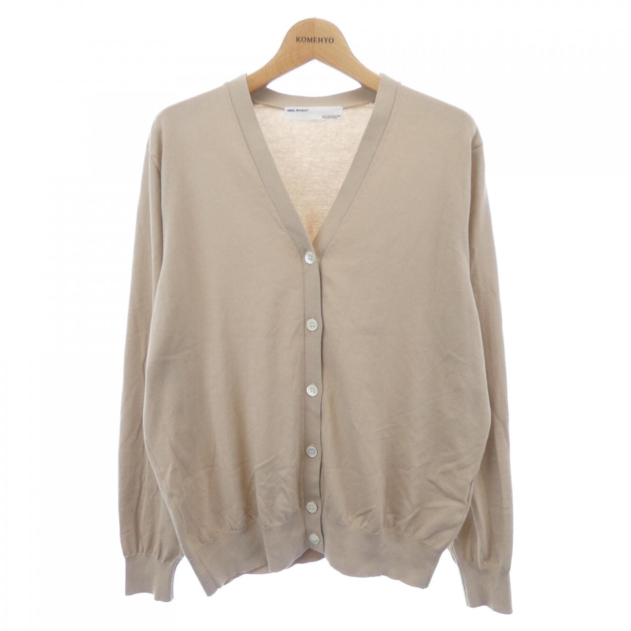 HELLO　BONJOUR カーディガン