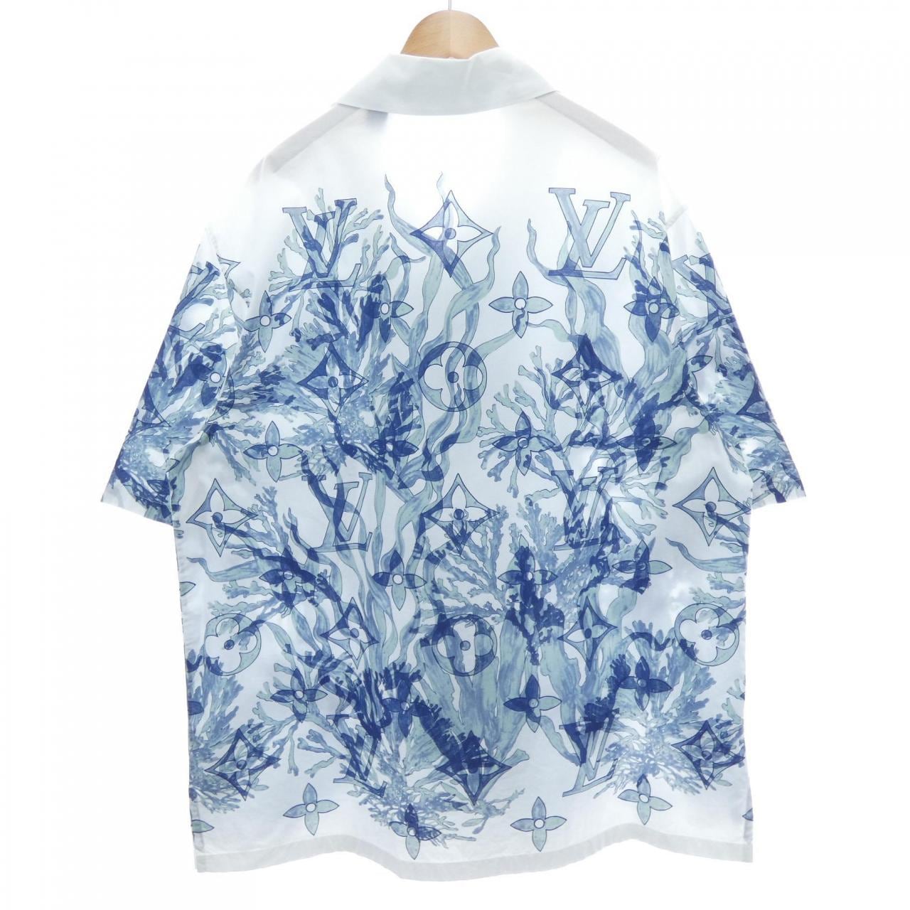 ルイヴィトン LOUIS VUITTON グラフィックショートスリーブコットンシャツ HPS36WAAV S／Sシャツ