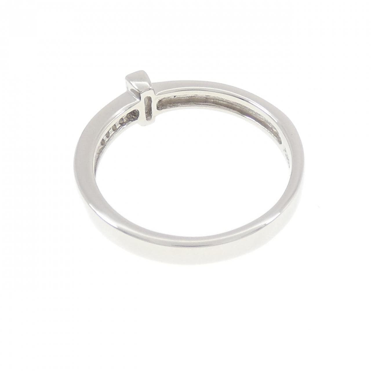 PT950 ダイヤモンド リング 0.08CT