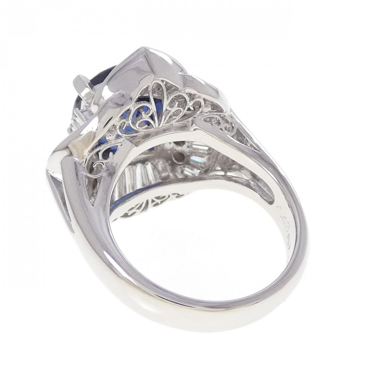 PT900 サファイヤ リング 4.43CT