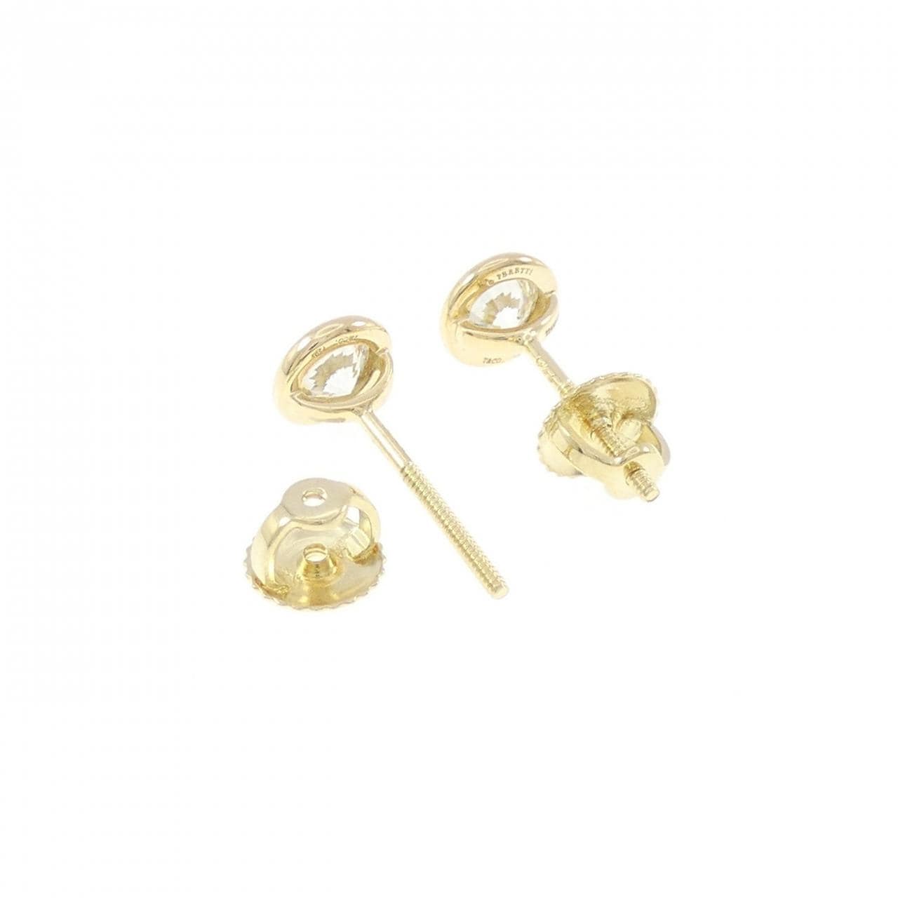 ティファニー バイザヤード ピアス 0.29CT 0.28CT H VS1-VS2 EXT