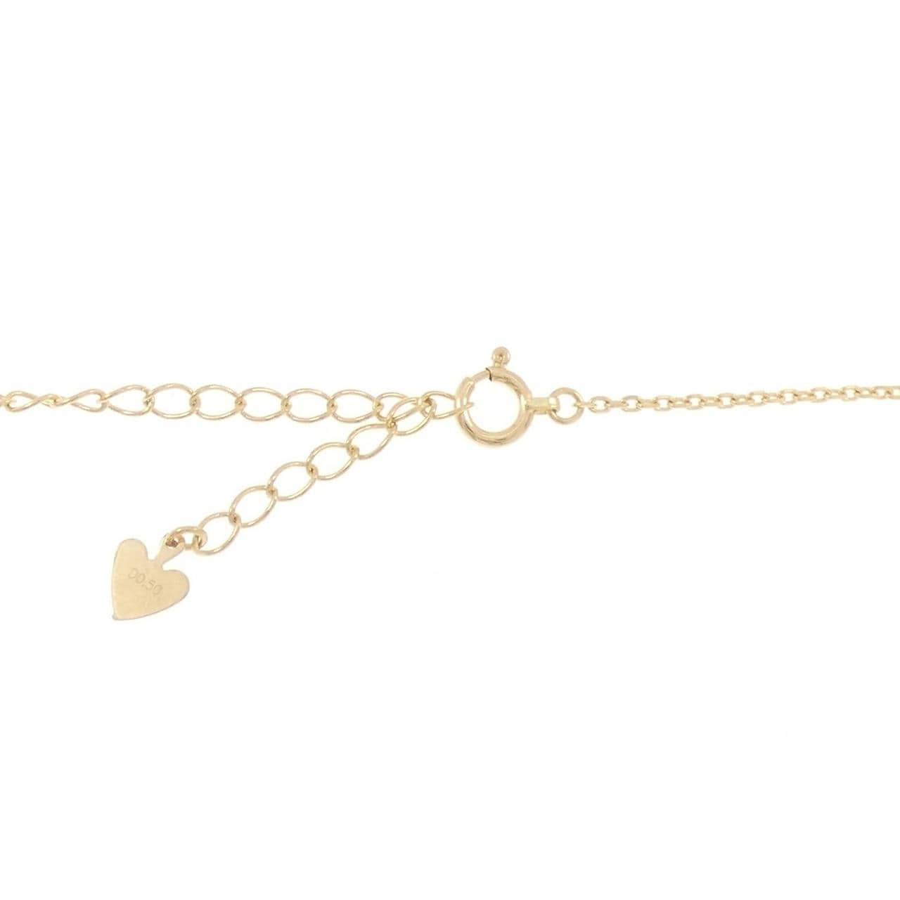K18YG ダイヤモンド ネックレス 0.50CT