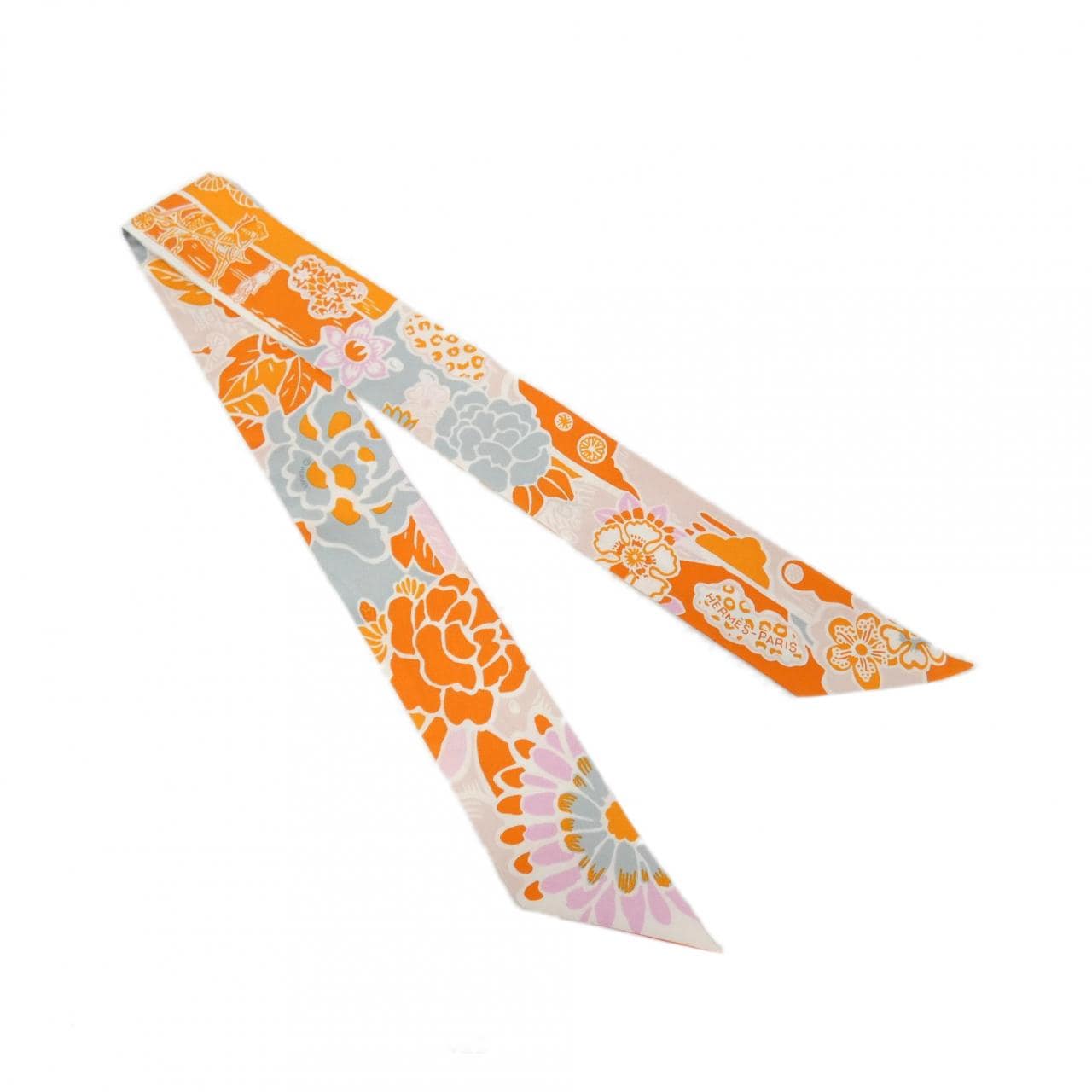 HERMES BINGATA Twilly 063530S Scarf