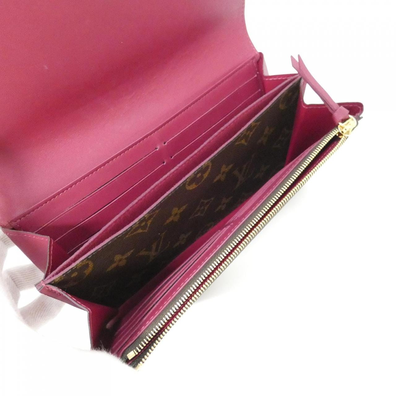 ルイヴィトン モノグラム ポルトフォイユ フロール M64585 財布