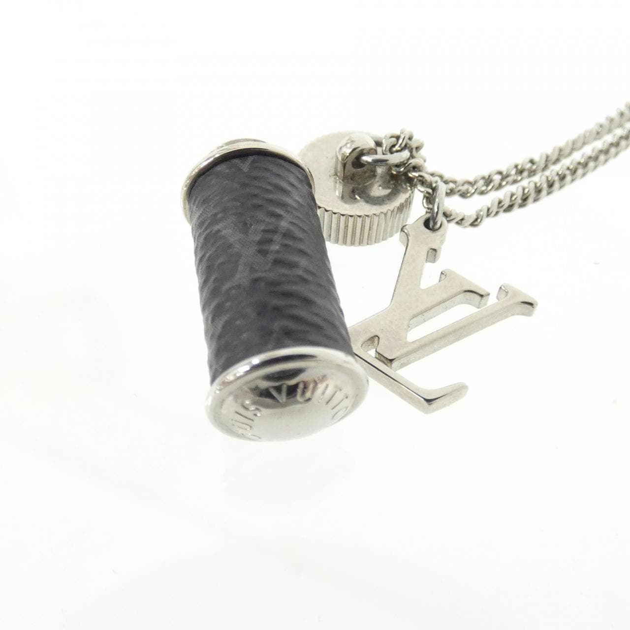 ルイヴィトン コリエ チャームズ モノグラム エクリプス M63641 ネックレス