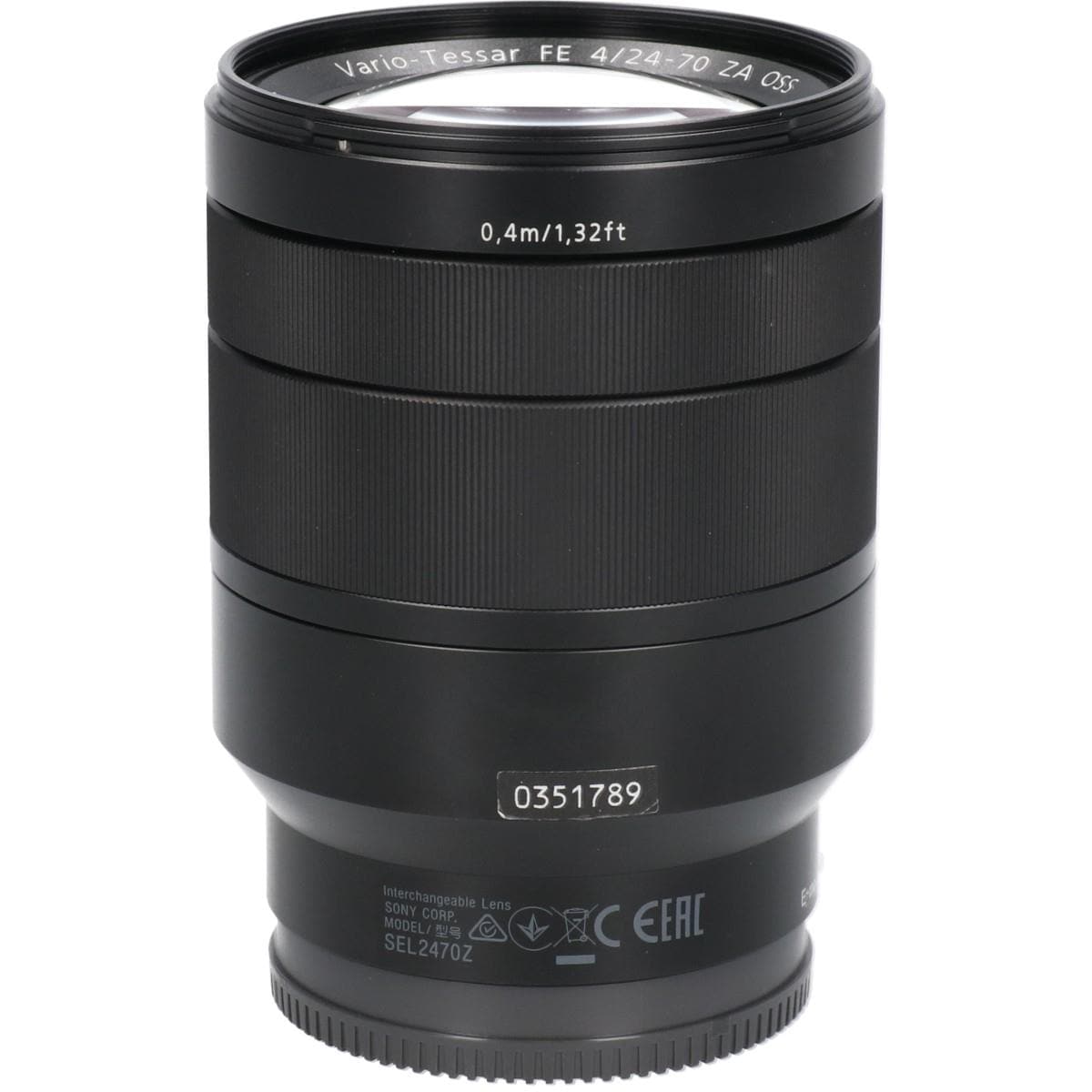 ＦＥ２４－７０ｍｍ　Ｆ４ＺＡ　ＯＳＳ（ＳＥＬ２４７０Ｚ）