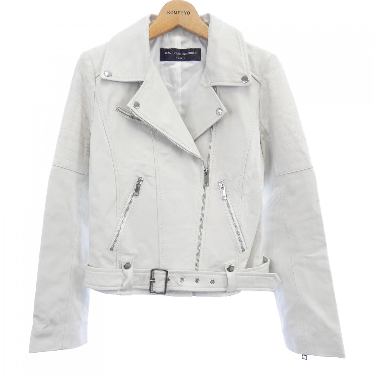 ジャンルイ シェレル JEAN LOUIS SCHERRER レザージャケット