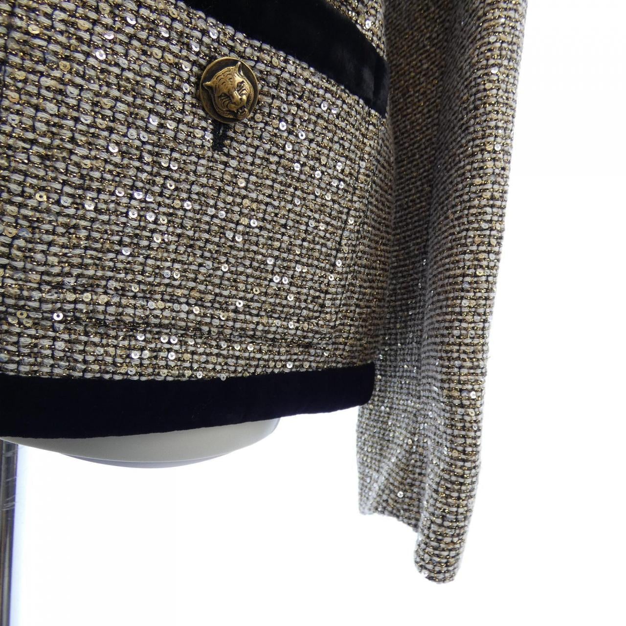 GUCCI 555579 ZLG20無領外套