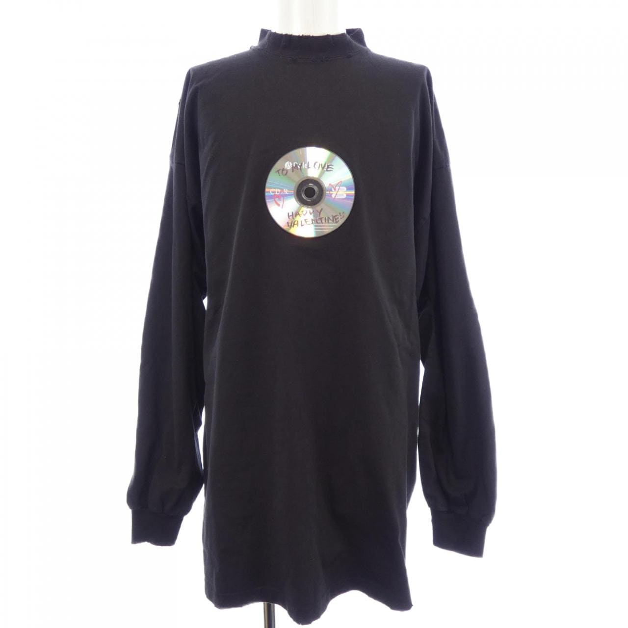 バレンシアガ BALENCIAGA TO MY LOVE 739027 TQVE4 UNISEX Tシャツ