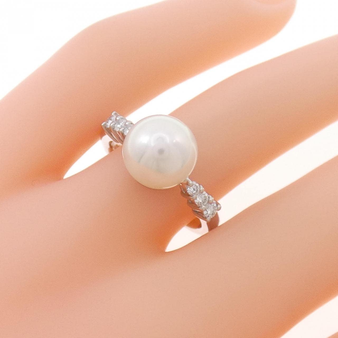 PT900 アコヤパール リング 9mm