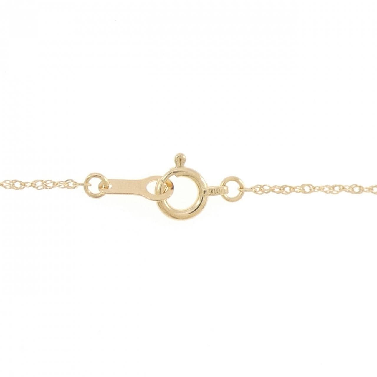 K18WG/K18YG ダイヤモンド ネックレス 0.30CT