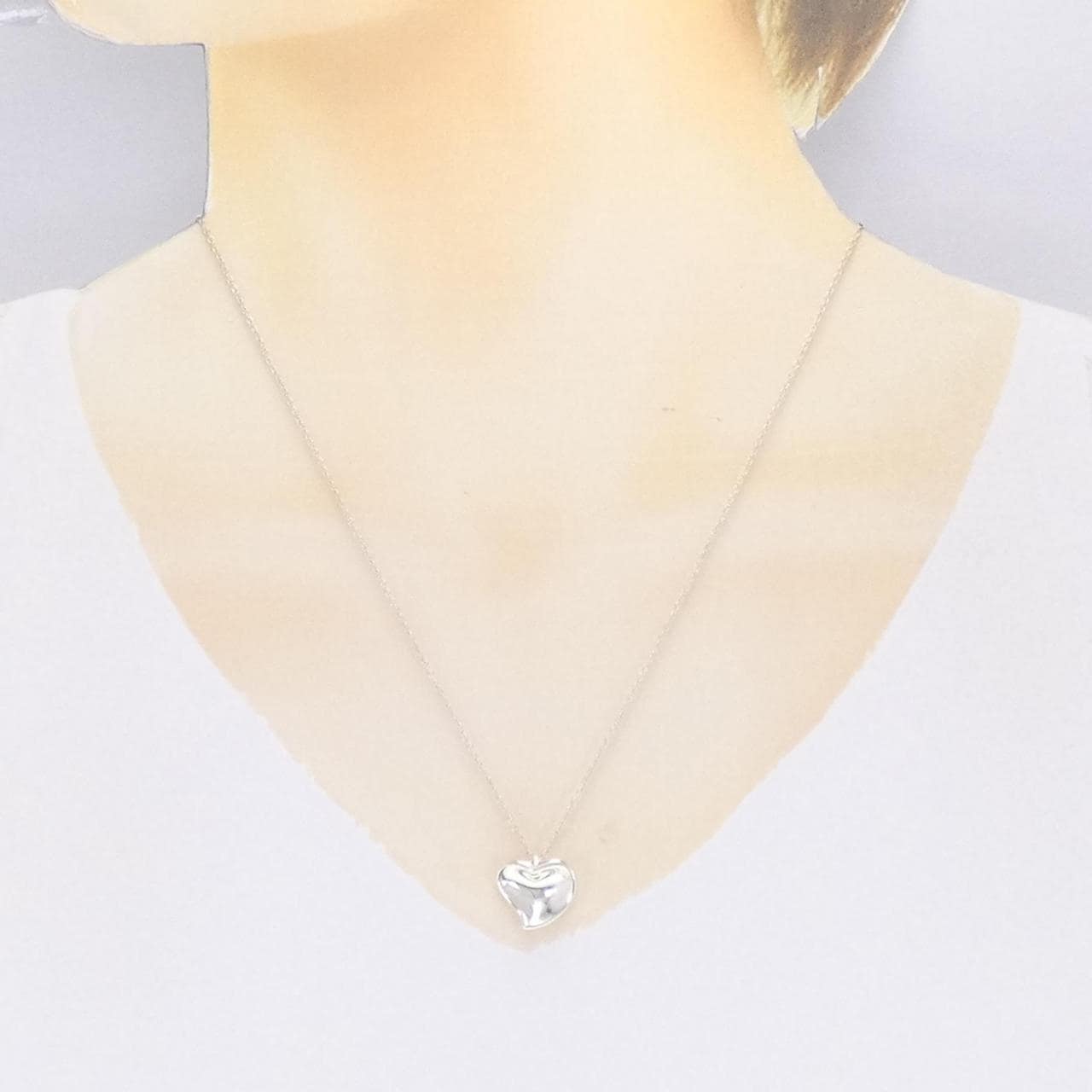 TIFFANY 925 heart necklace