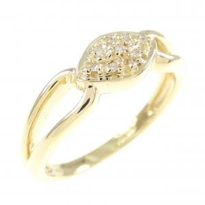 K18YG ダイヤモンド リング 0.03CT