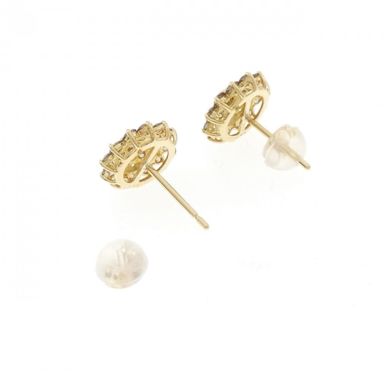 K18YG ダイヤモンド ピアス 1.00CT