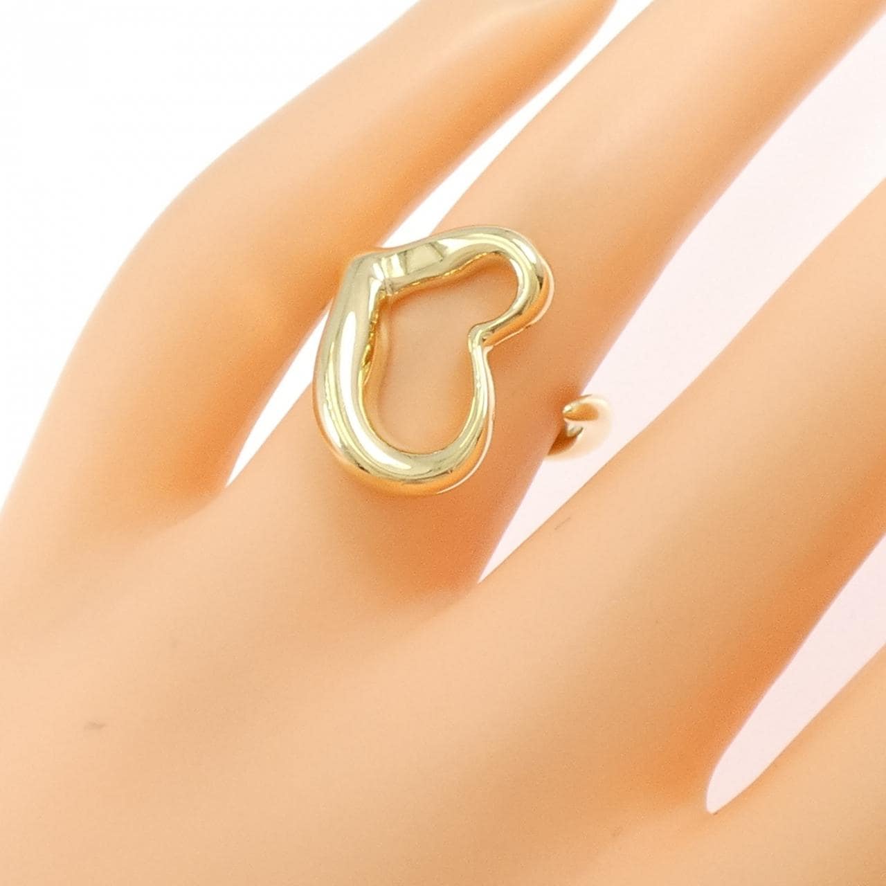 【ヴィンテージ】ティファニー オープンハート リング