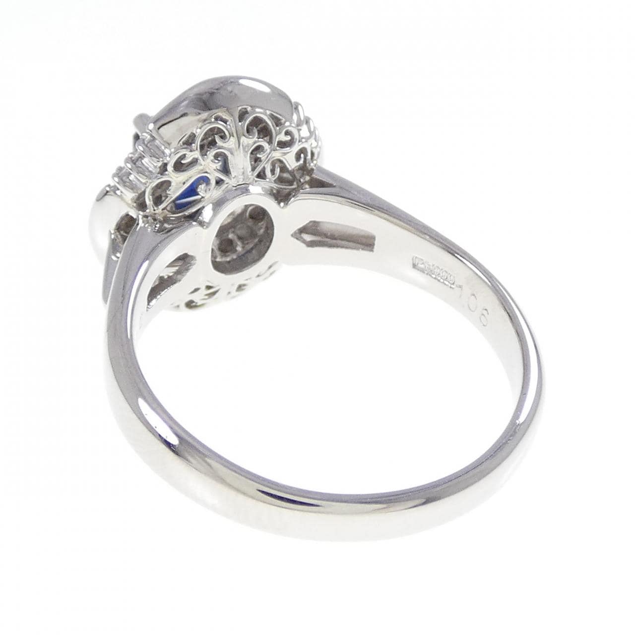 PT900 サファイヤ リング 1.06CT