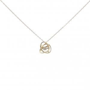 K18YG ダイヤモンド ネックレス 0.08CT