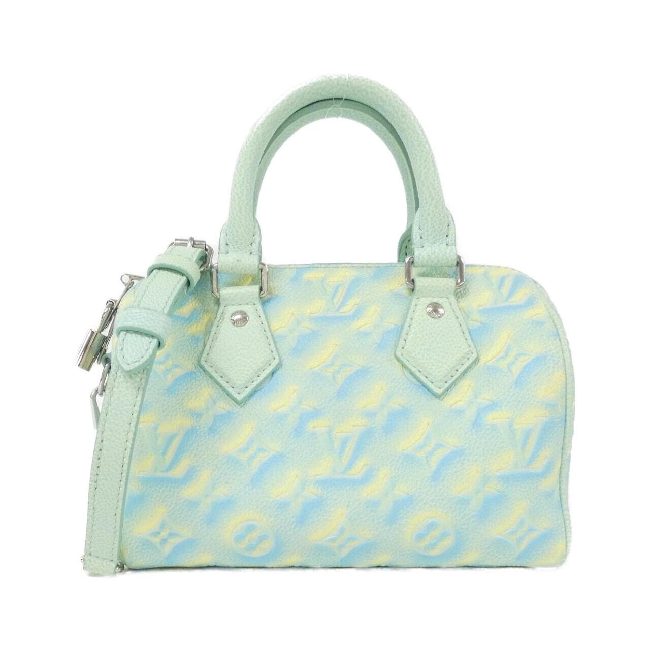 ルイヴィトン モノグラム アンプラント(サマースターダスト) スピーディ バンドリエール 20cm M46092 ボストンバッグ