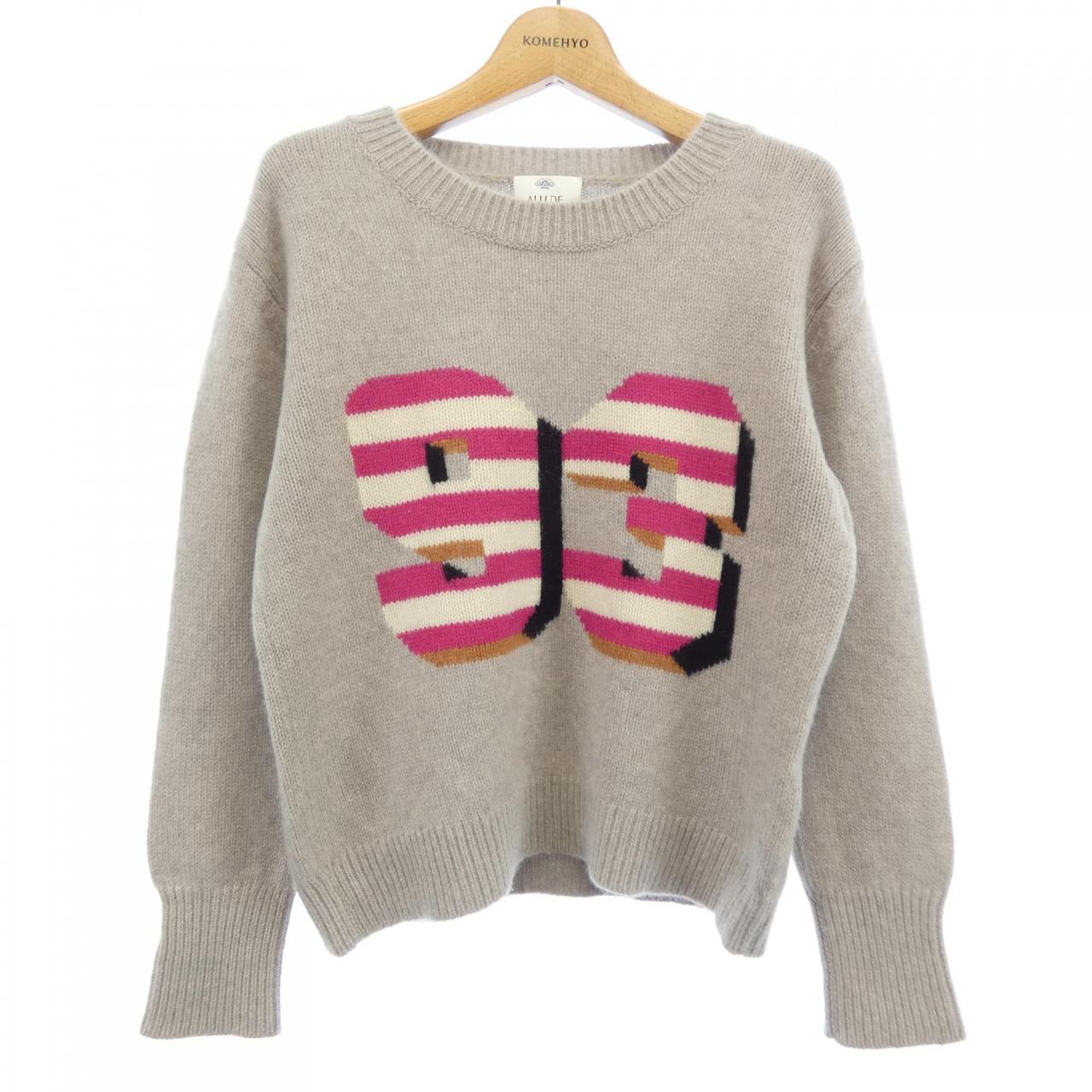 アリュード ALLUDE ニット