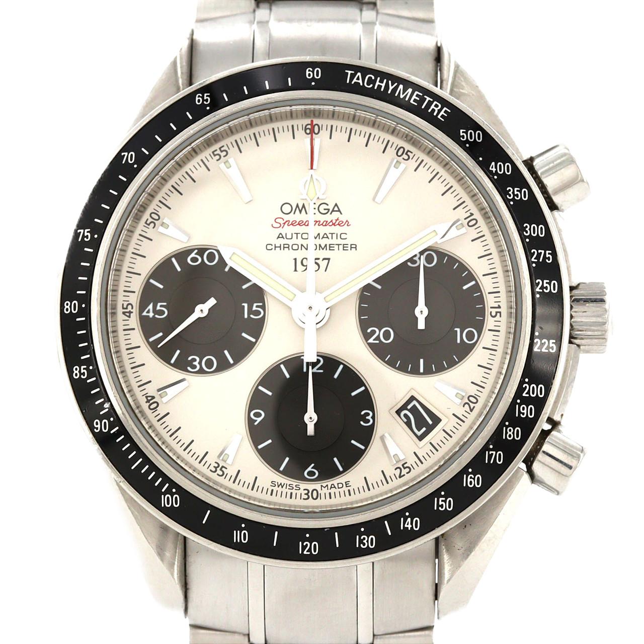 【ノーメンテナンス還元価格】オメガ スピードマスターデイト1957 LIMITED 323.30.40.40.02.001 SS 自動巻