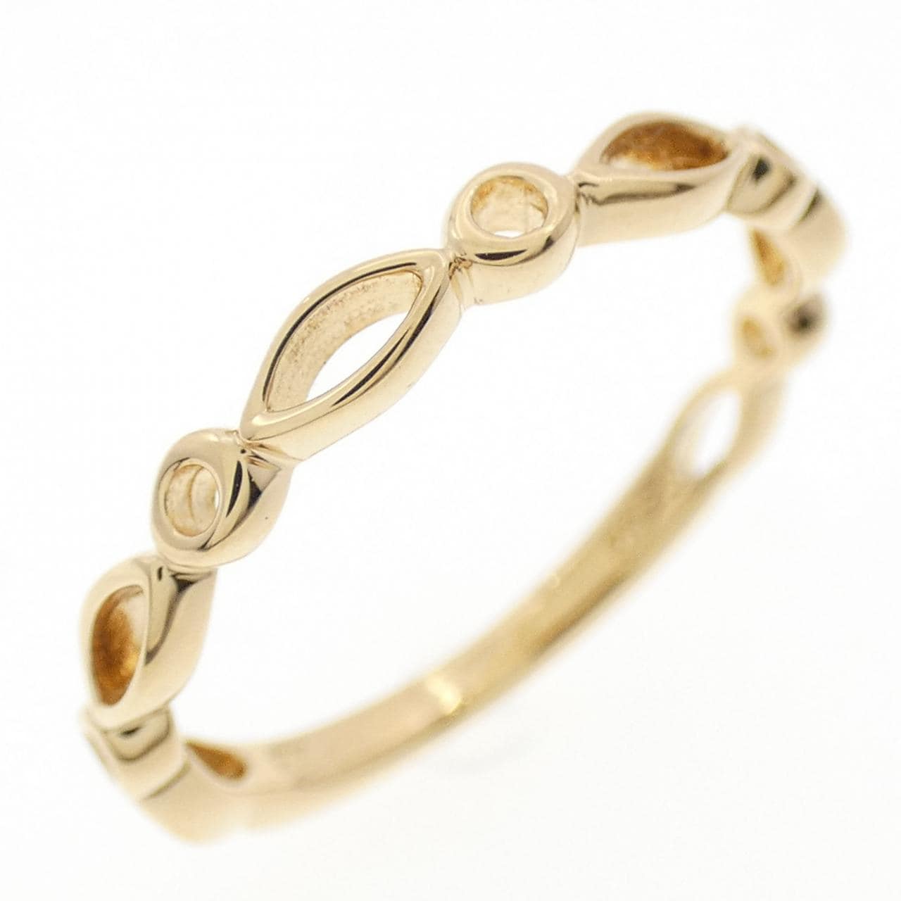 4゜C K18YG リング