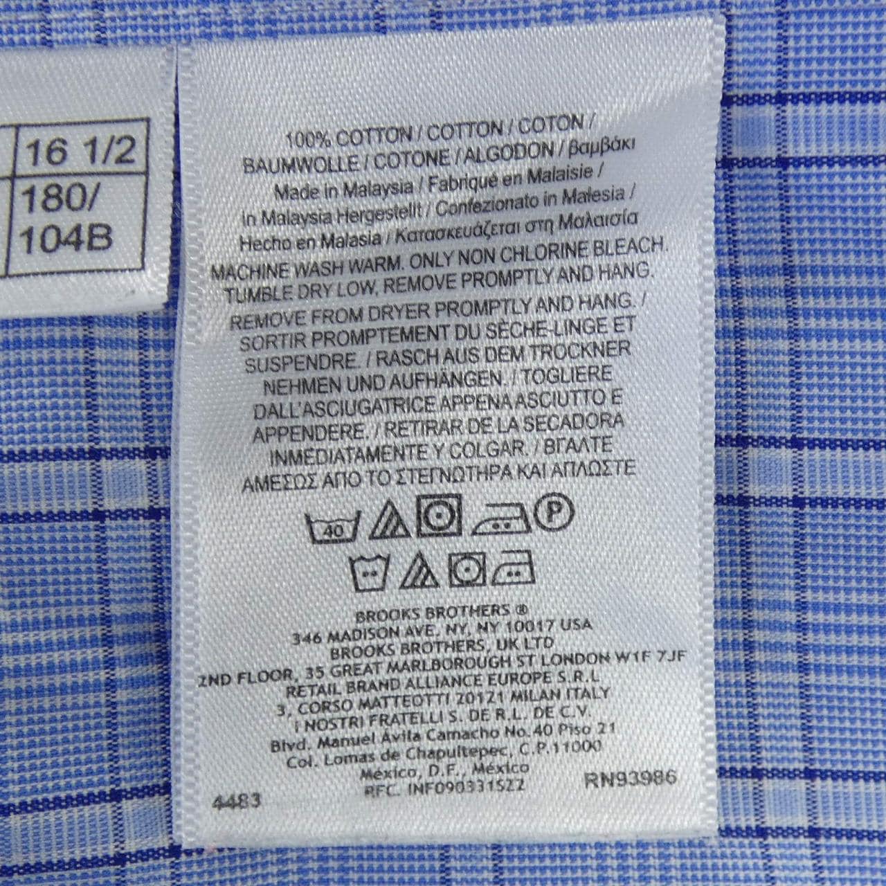 ブルックスブラザーズ BROOKS BROTHERS シャツ